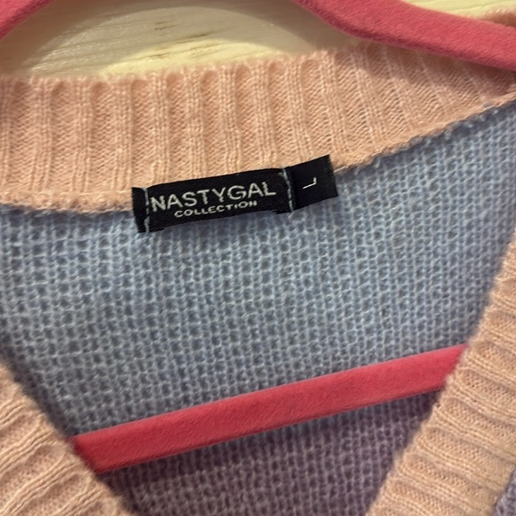 Nasty Gap striped cropped cardigan, large - Picture 4 of 8